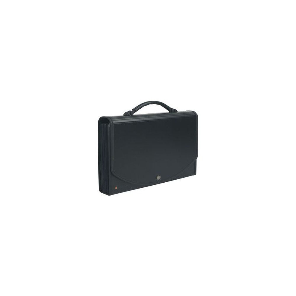 EXACOMPTA Trieur valisette EXACASE, 13 compartiments, noir