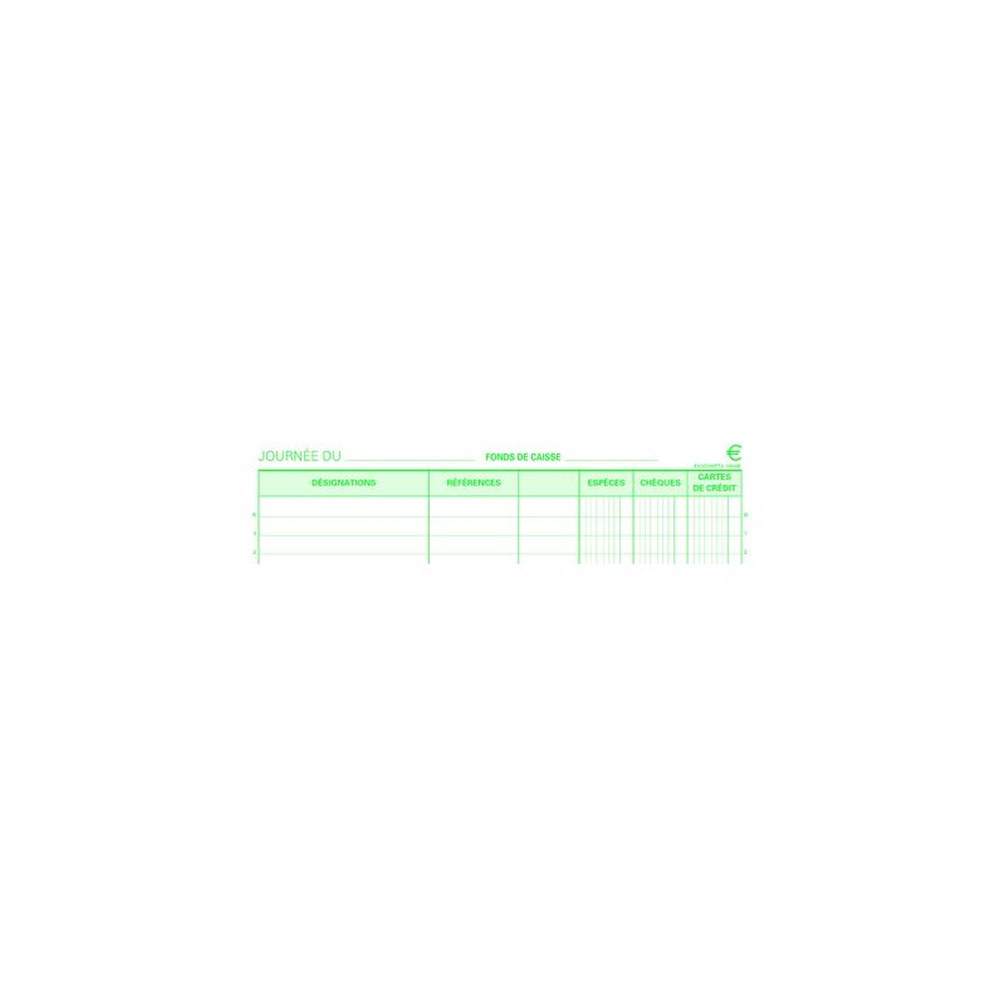 EXACOMPTA Manifold "Encaissement", 297 x 210 mm, dupli