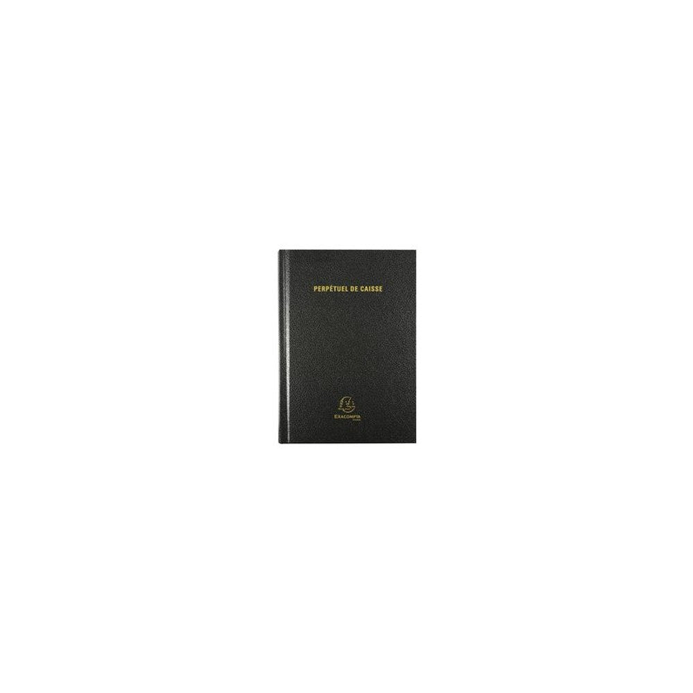 EXACOMPTA Agenda Perpétuel Caisse 210 x 148 mm, noir