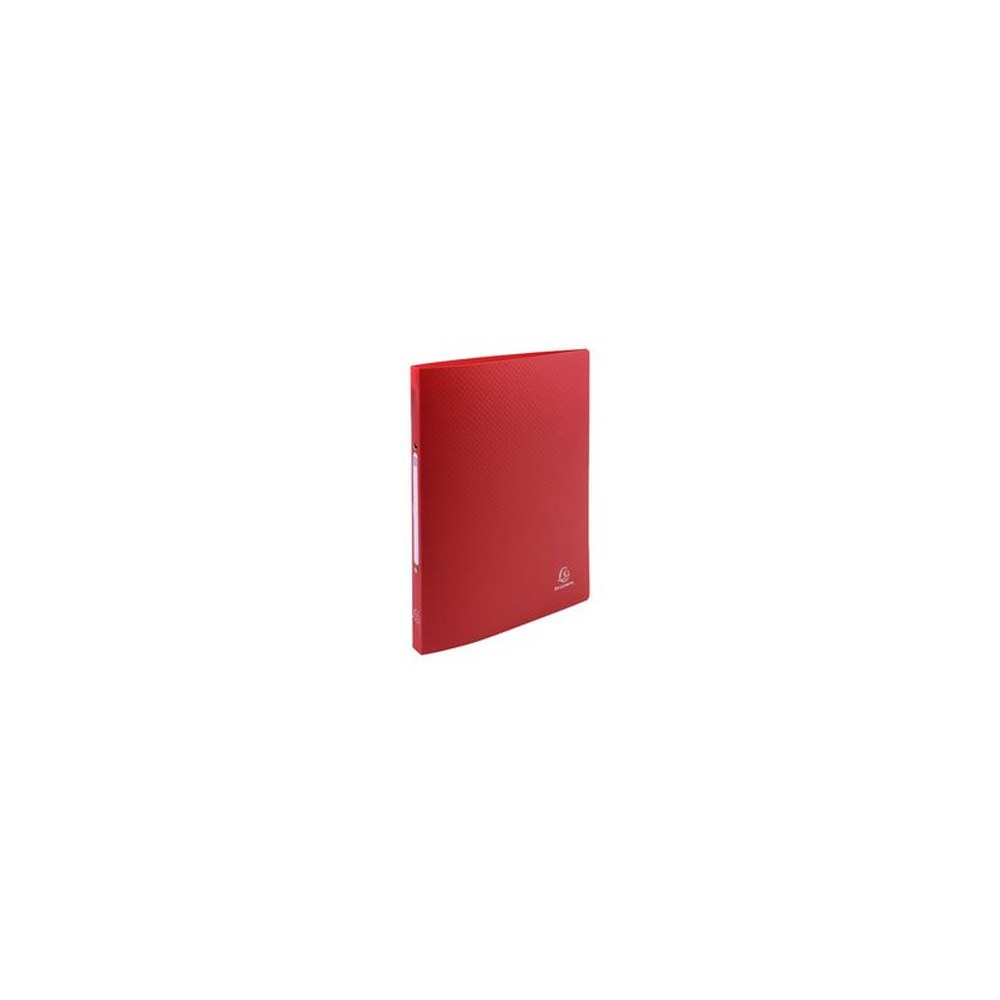 EXACOMPTA Classeur souple, PP, 2 anneaux, A4, rouge
