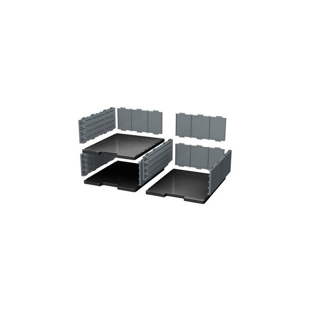 EXACOMPTA Module de classement MODULODOC Jumbo, noir / gris
