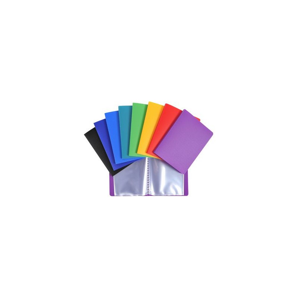 EXACOMPTA Protège-documents, PP, 180 x 230 mm, assorti x10