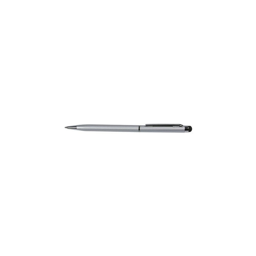 EXACOMPTA Stylo bille "Twist" avec clip, argent