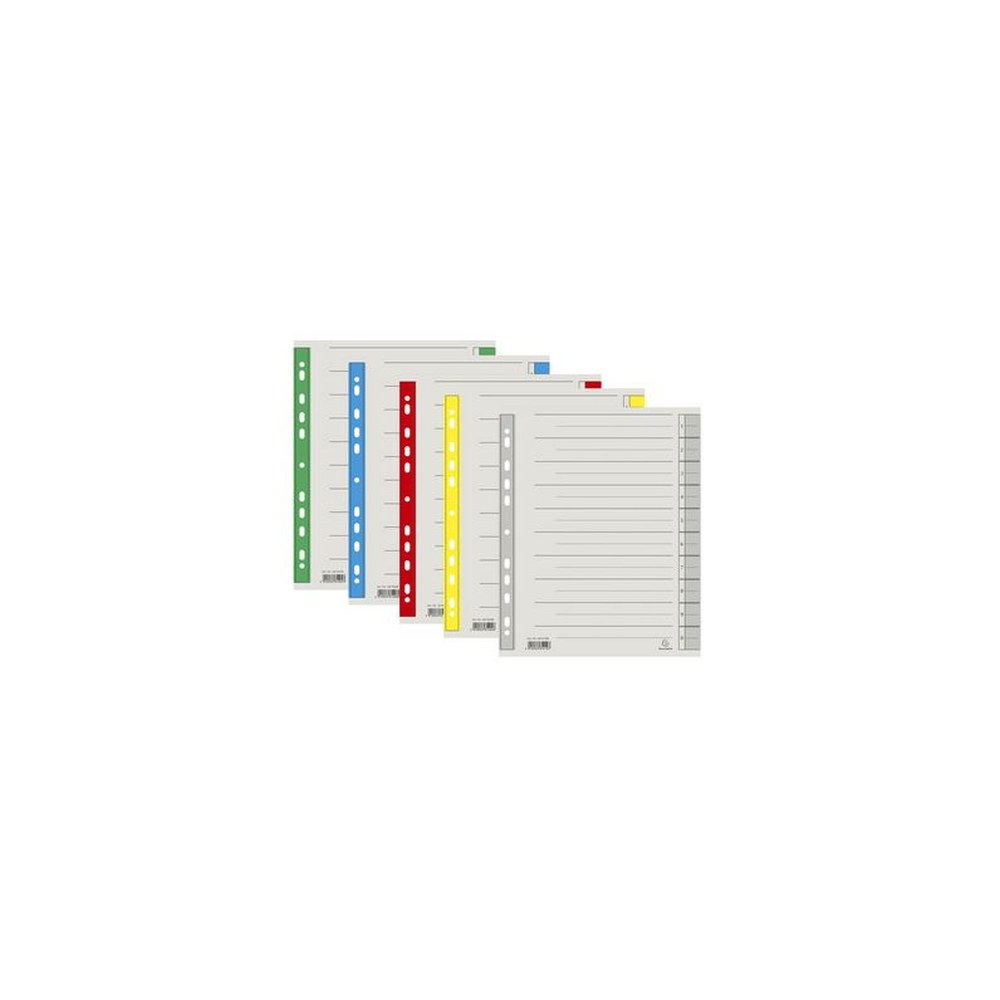 EXACOMPTA Intercalaires, A4 extra large, vert