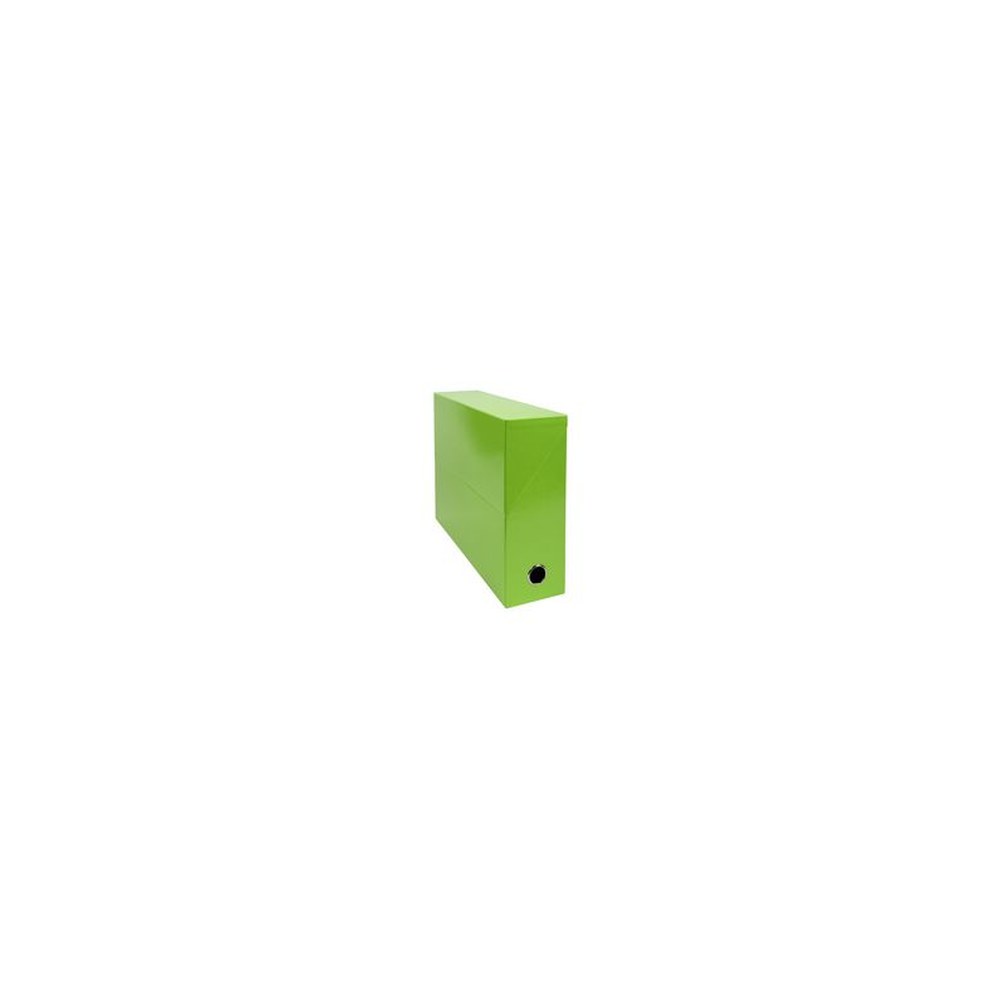EXACOMPTA Boîte transfert Iderama, 90 mm, vert anis