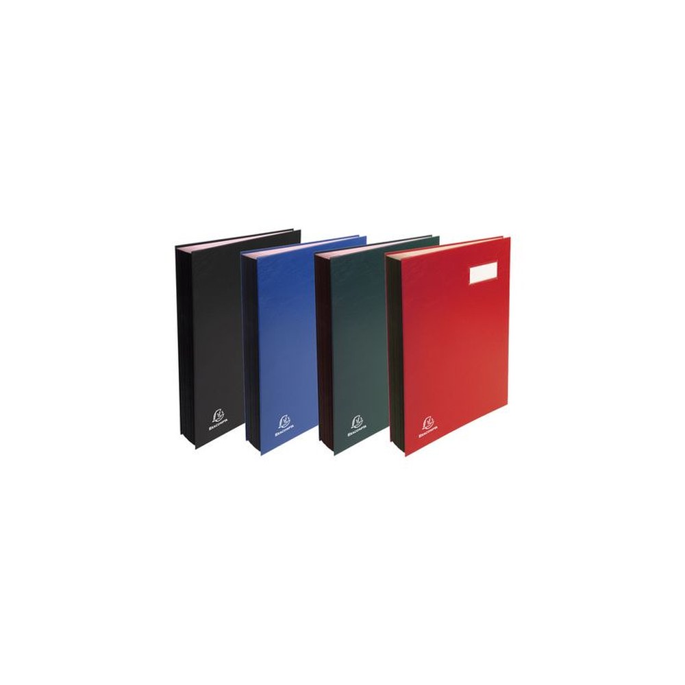EXACOMPTA Parapheur Direction, A4, 20 compartiments, bleu