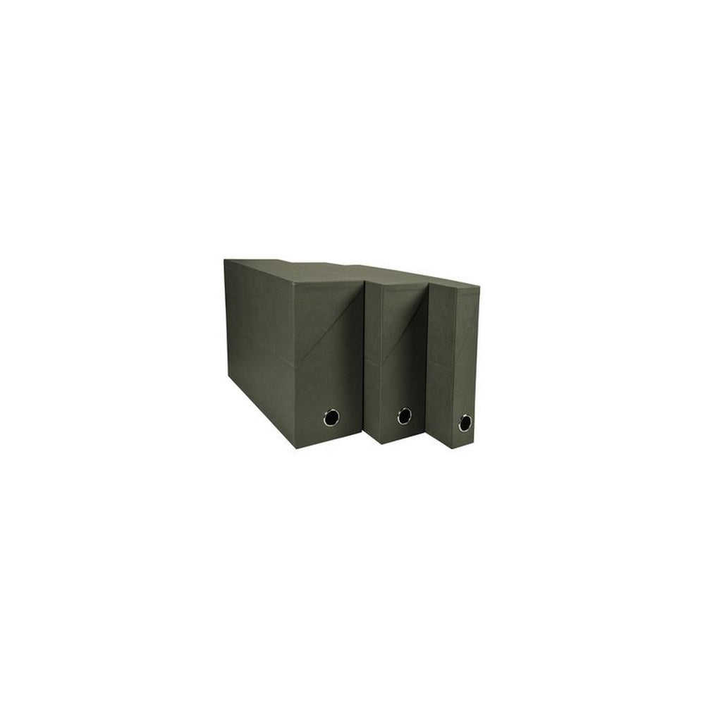EXACOMPTA Boîte transfert, carton, 120 mm, vert foncé