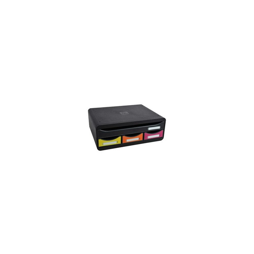 EXACOMPTA Module de classement TOOLBOX MINI, 4 tiroirs,