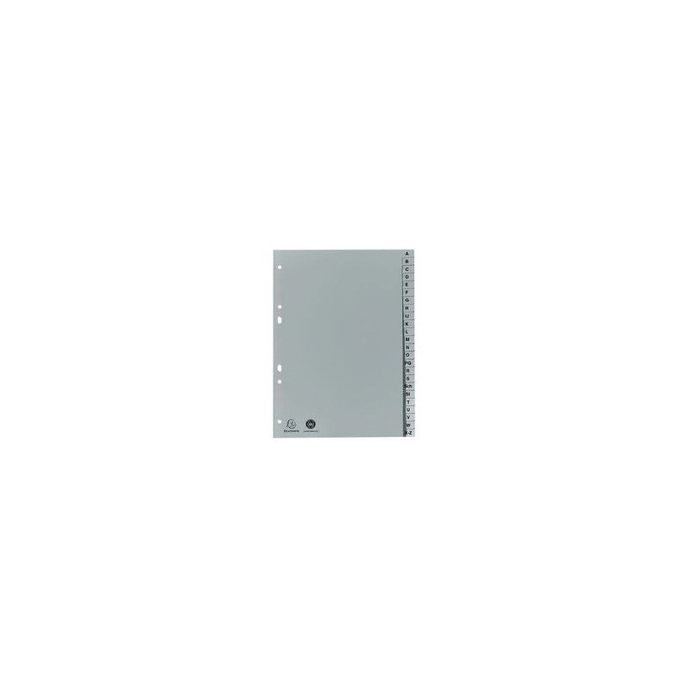 EXACOMPTA Intercalaire en plastique, A-Z, A5, 24 touches
