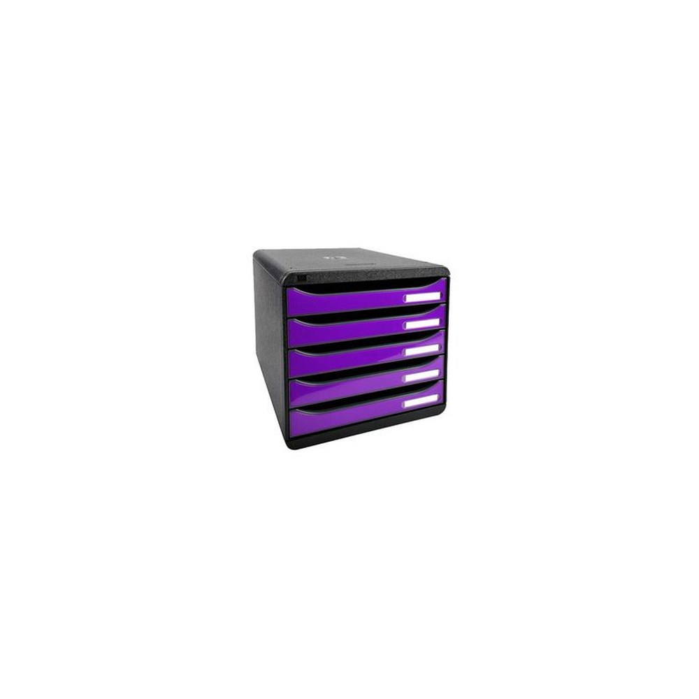 EXACOMPTA Module de classement BIG-BOX PLUS, 5 tiroirs,
