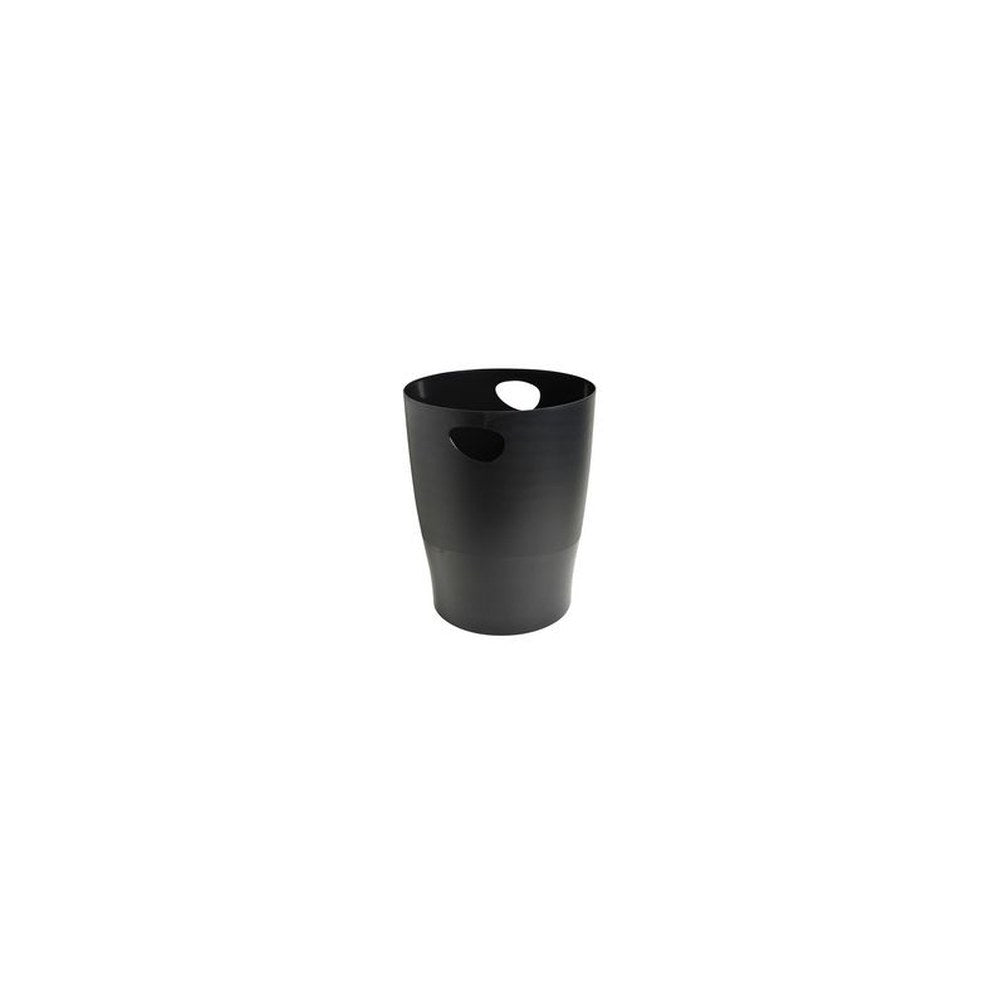 EXACOMPTA Corbeille à papier ECOBIN, 15 litres, noir