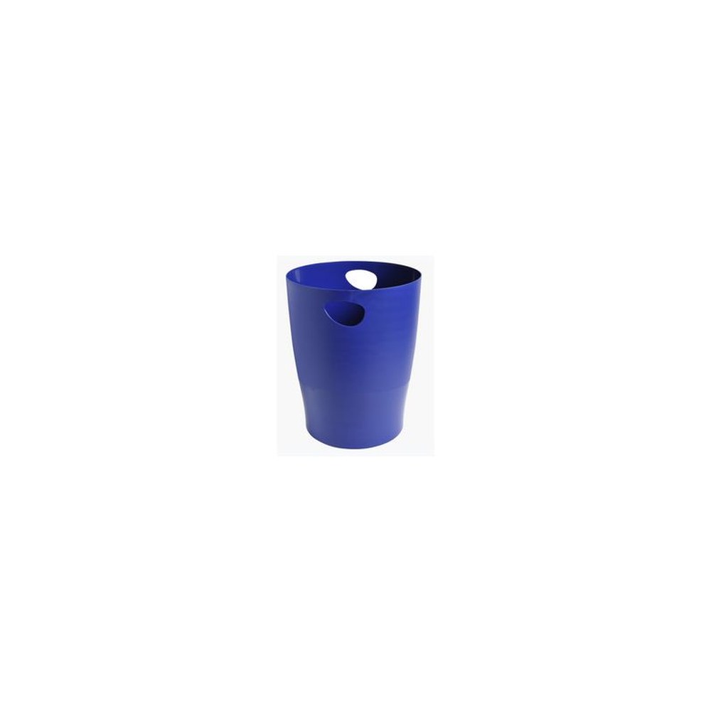 EXACOMPTA Corbeille à papier ECOBIN, PP, 15 litres, bleu