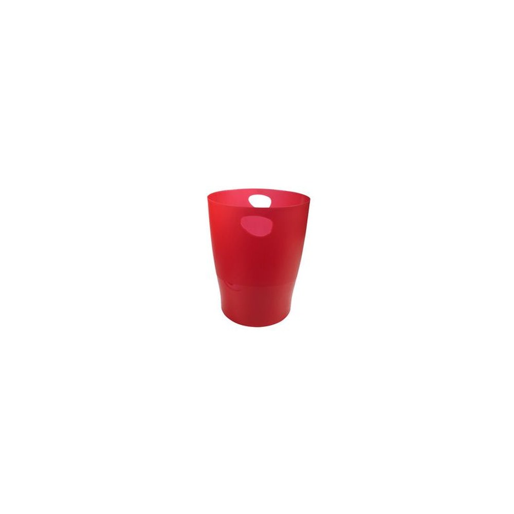 EXACOMPTA Corbeille à papier ECOBIN, 15 litres, rouge carmin