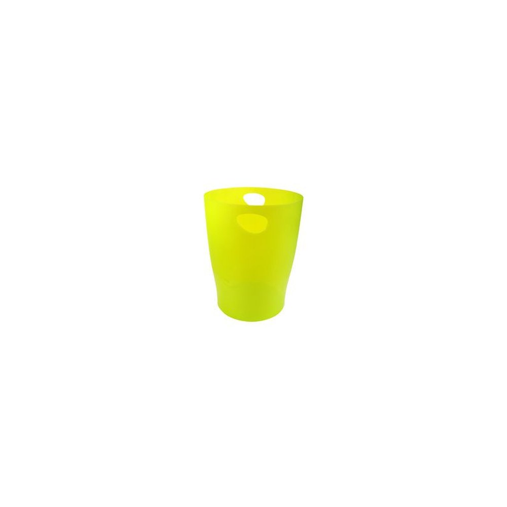 EXACOMPTA Corbeille à papier ECOBIN, 15 litres, vert anis