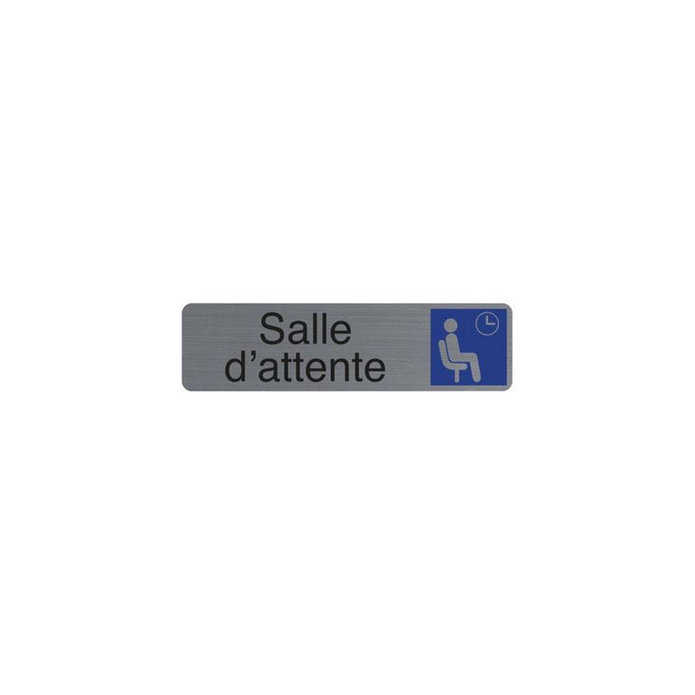 EXACOMPTA Plaque de signalisation "Salle d'attente"