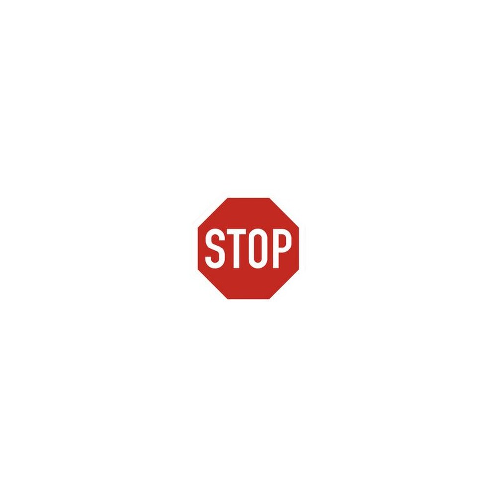 EXACOMPTA Plaque de signalisation "STOP"