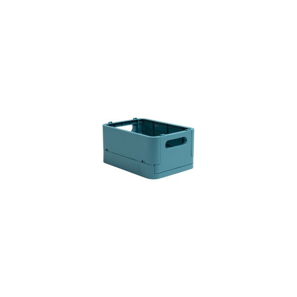 EXACOMPTA Boîte de rangement Smart Case Midi, bleu pacifique