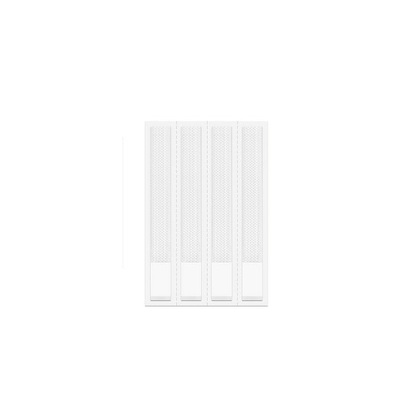 tesa Languette adhésive Powerstrip CLICK MEDIUM Slim, blanc