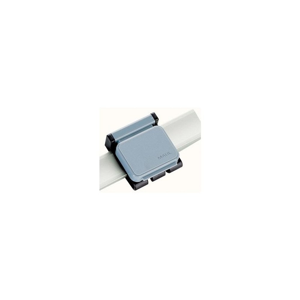 MAUL Clip magnétique, pour système de porte-plans, gris
