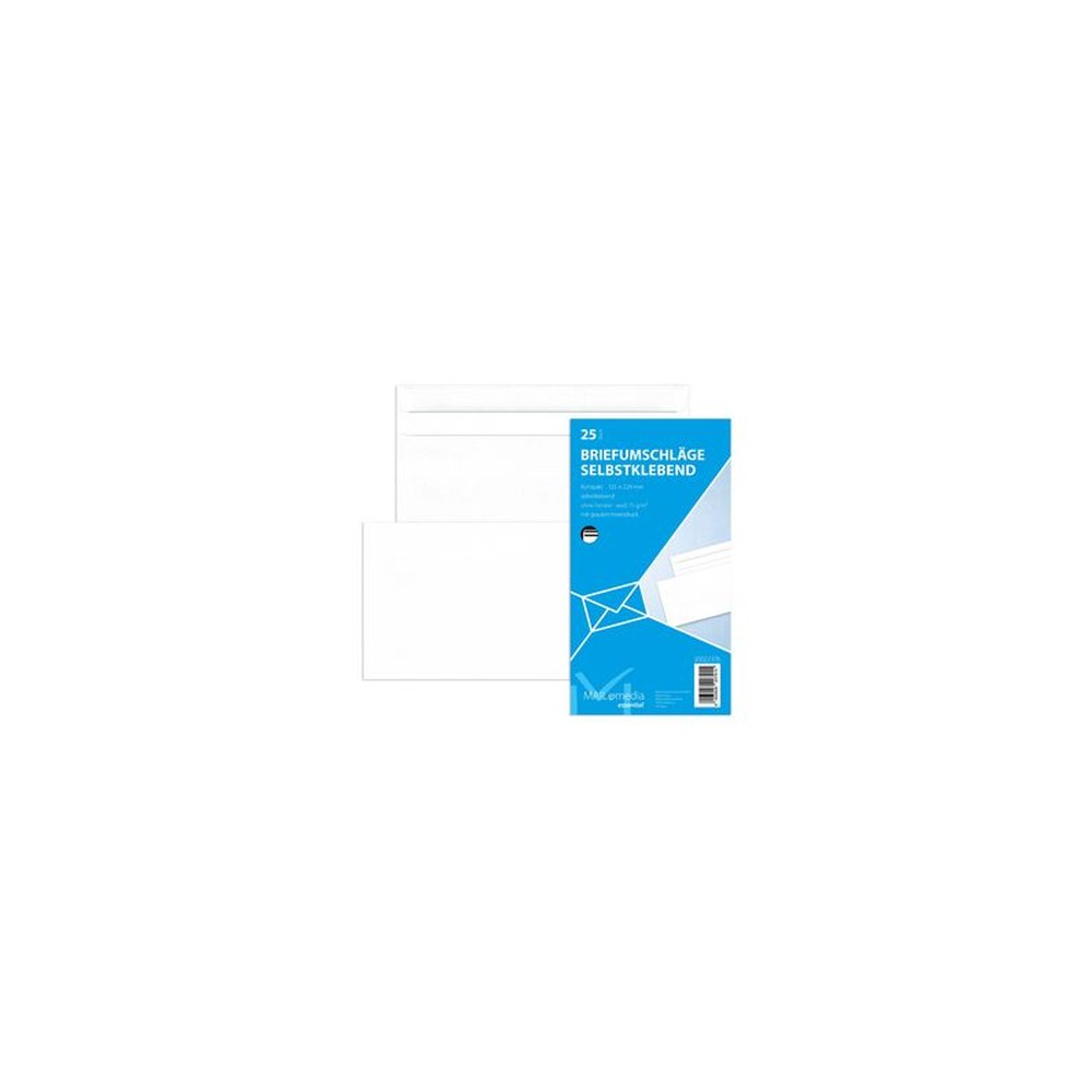 MAILmedia enveloppe Offset, compact, sans fenêtre, blanc