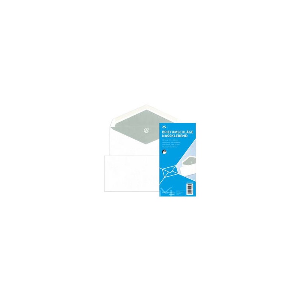 MAILmedia enveloppe Offset, format long,sans fenêtre, blanc