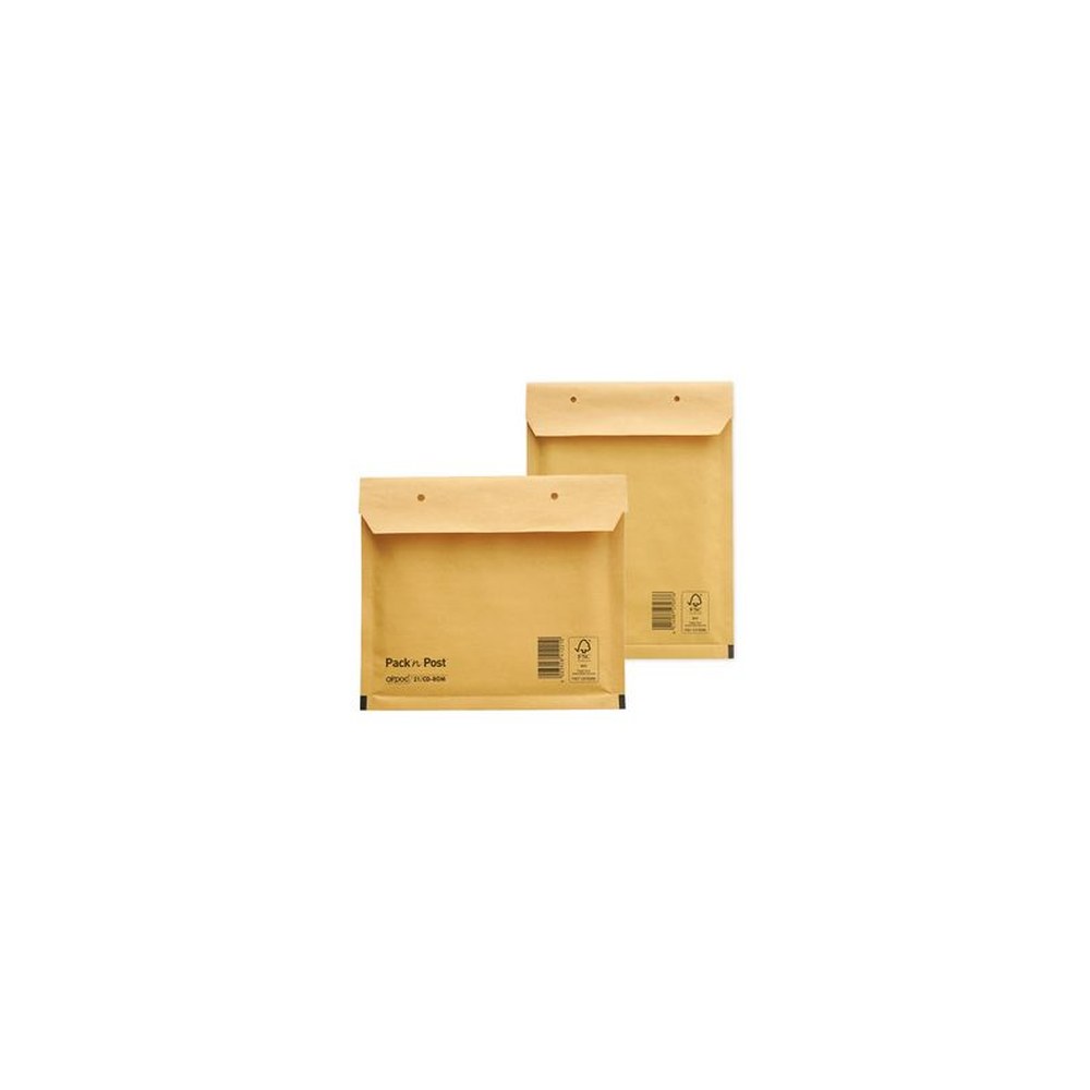 MAILmedia Pochettes d'expédition matelassées, typ 12/B, brun