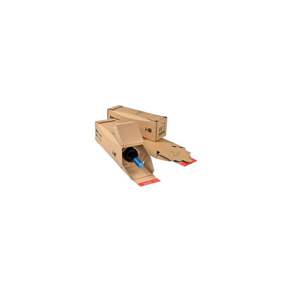 ColomPac Carton d'expédition pour bouteilles CP181, pour 1 x10