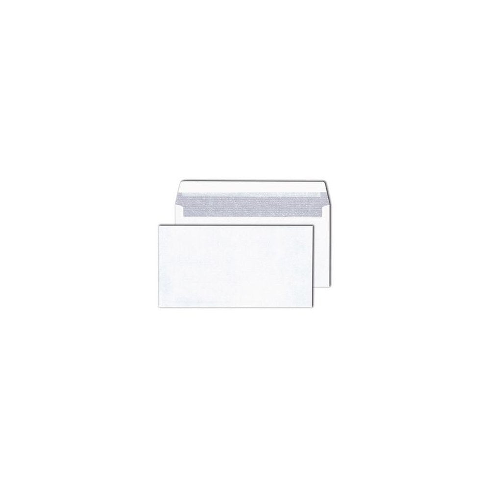 MAILmedia Enveloppe 125 x 235 mm, ultra blanc, sans fenêtre
