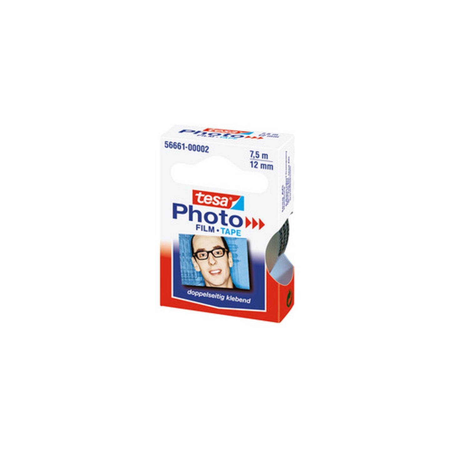 tesa Photo Film, 12 mm x 7,5 m, transparent, paquet recharge