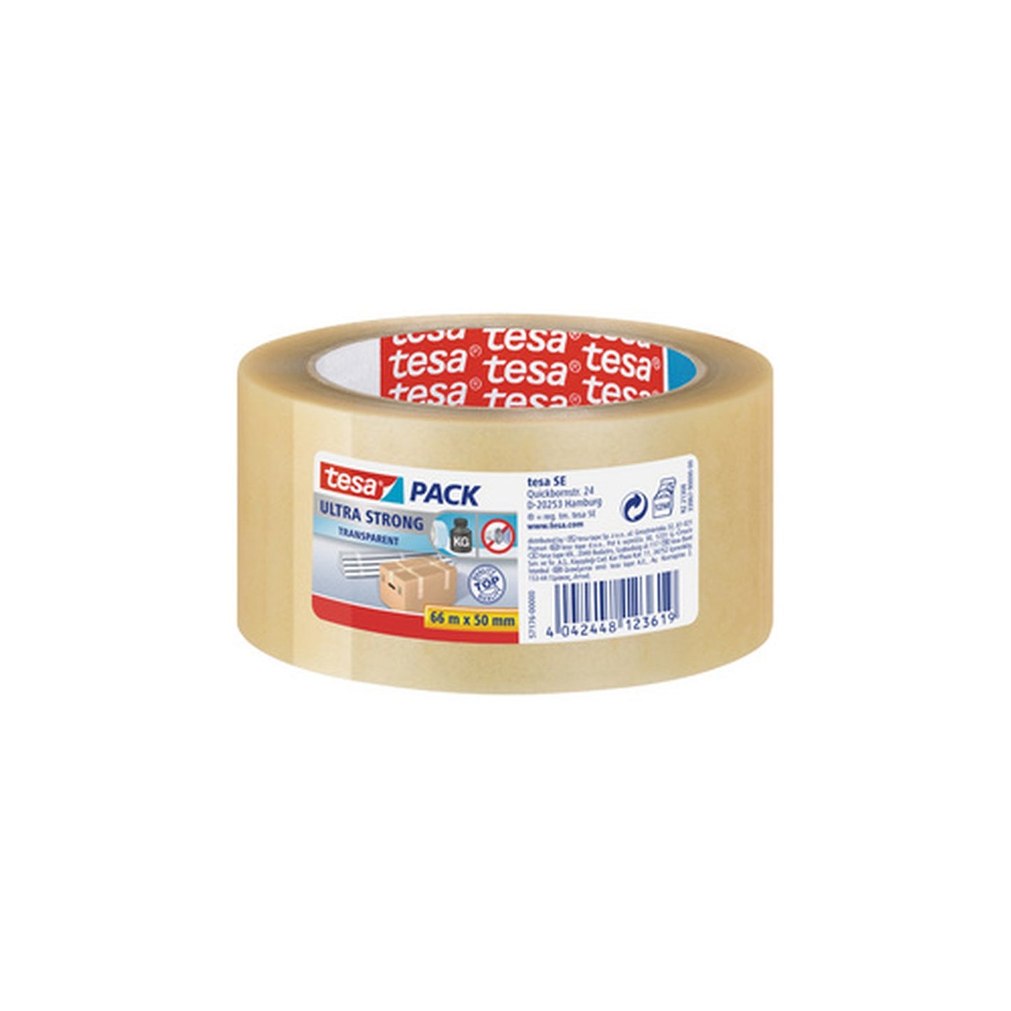 tesa tesapack Ruban adhésif ultra strong, 50 mm x 66m