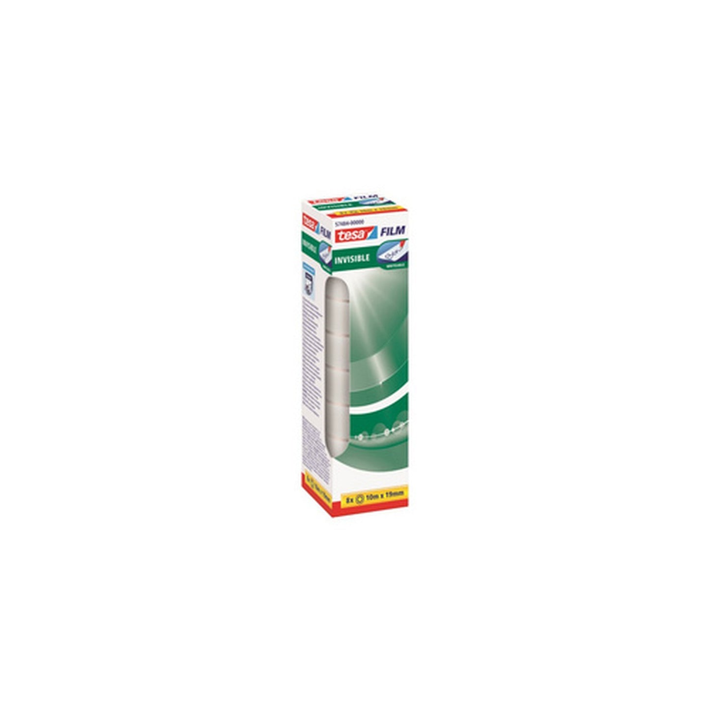 tesa Film Ruban adhésif, mat invisible, 19 mm x 33 m