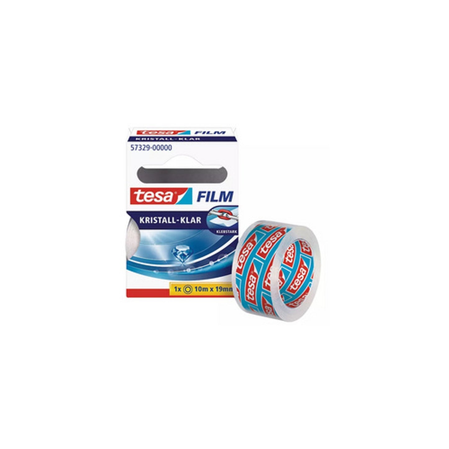 tesa Film Ruban adhésif, PACK ÉCO!, 15 mm x 10m, transparent