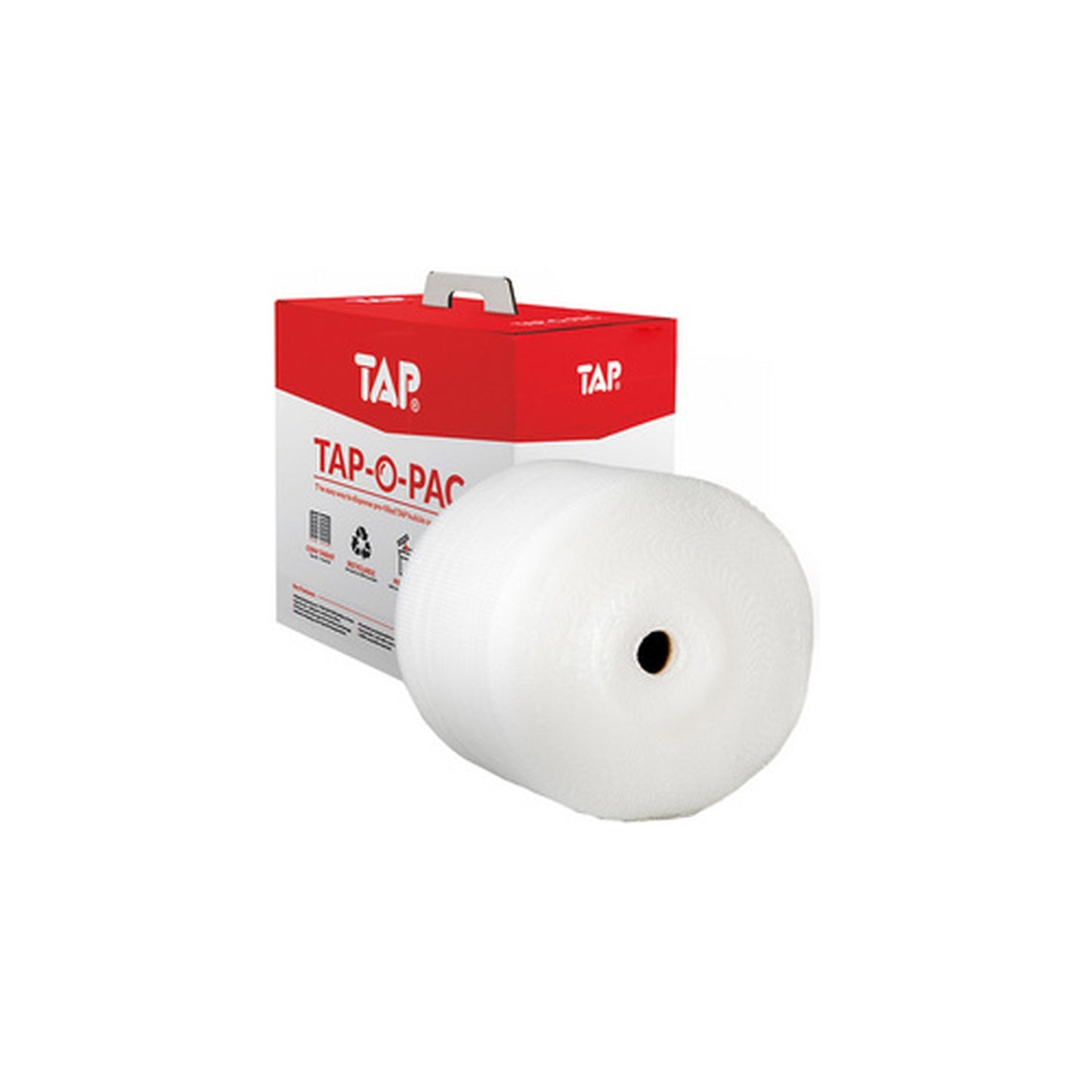 TAP Film mousse TAP-O-PAC, en carton distributeur