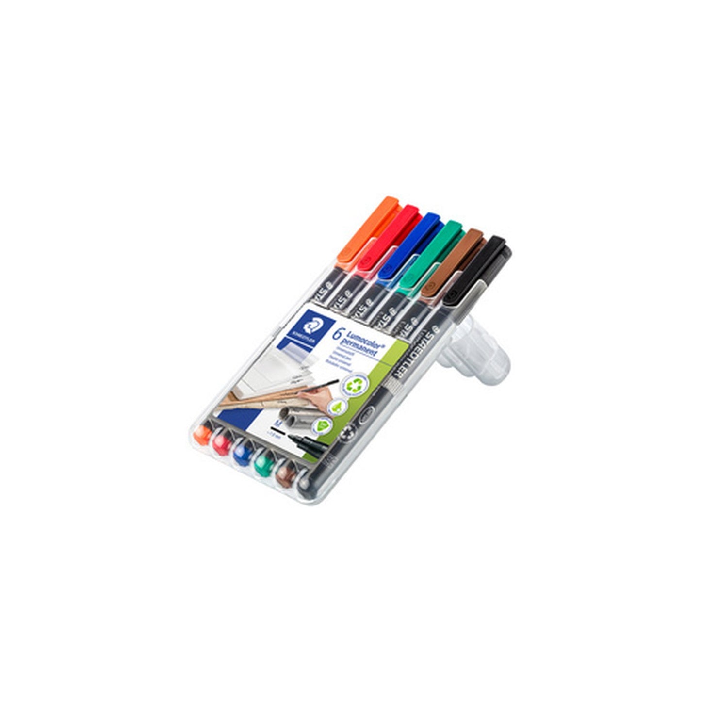 STAEDTLER Marqueur permanent 317M Lumocolor, étui de 4