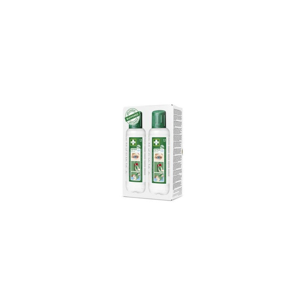 CEDERROTH Solution de rinçage oculaire, lot de 2 x 500 ml