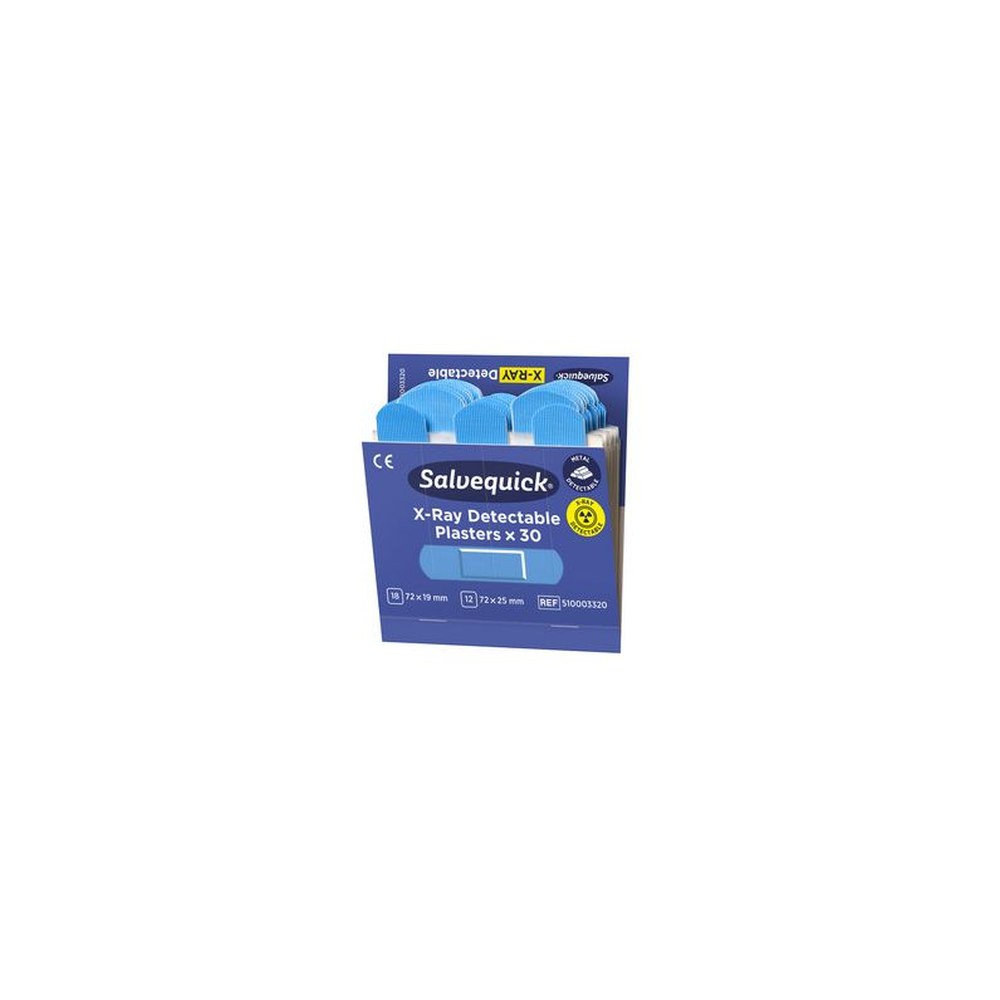 CEDERROTH Pansement Salvequick X-Ray Detectable, recharge