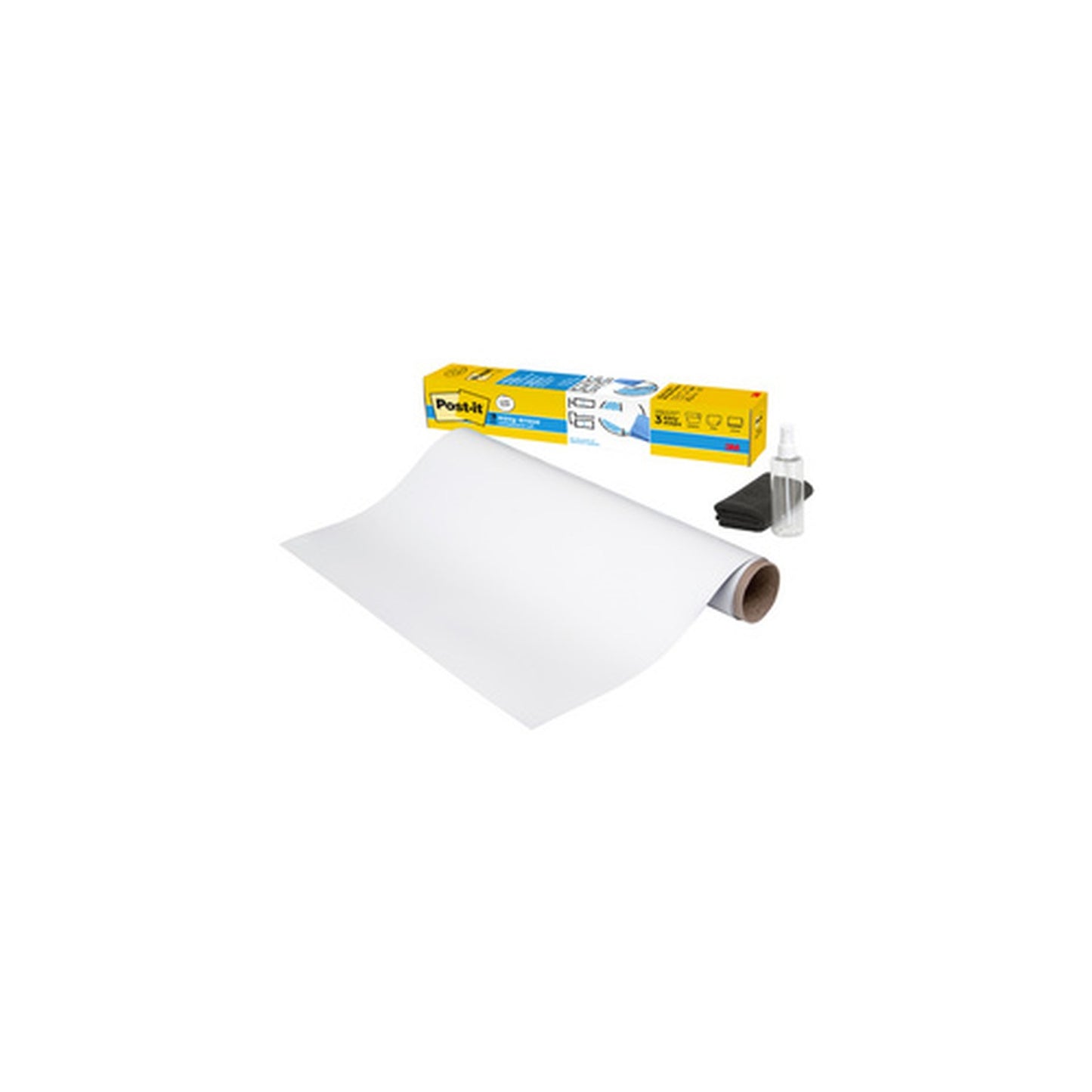 Post-it Film tableau blanc Easy Erase, 914 x 609 mm, rouleau