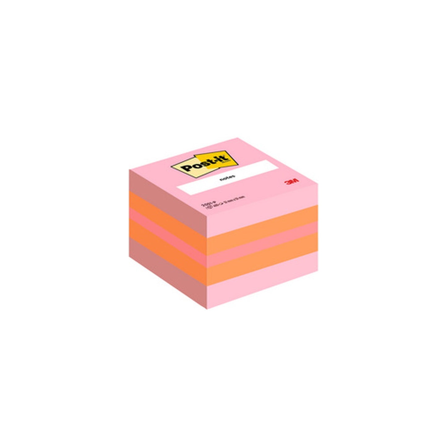 Post-it Bloc-note cube notes mini, 51 x 51 mm, multicolore