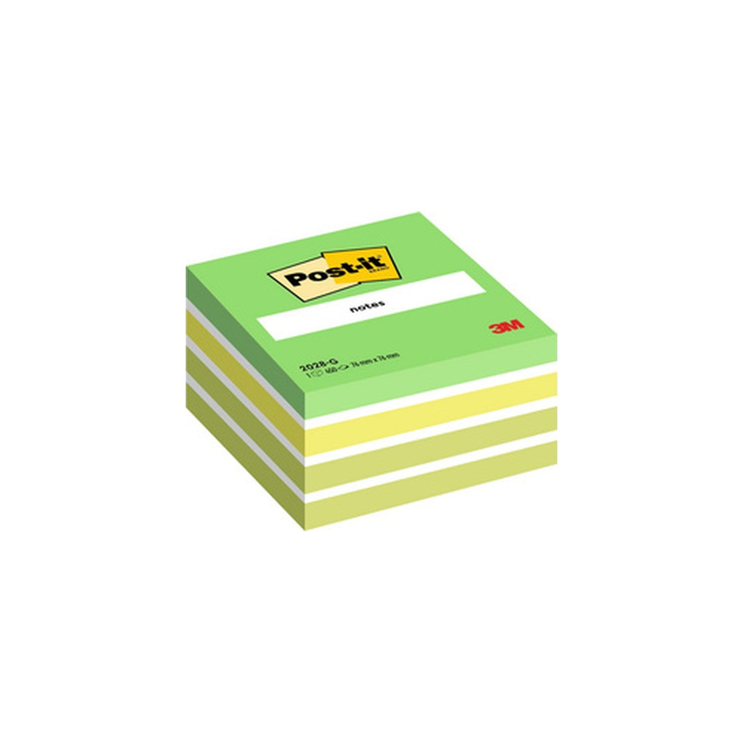 Post-it Bloc-note cube notes, 76 x 76 mm, vert