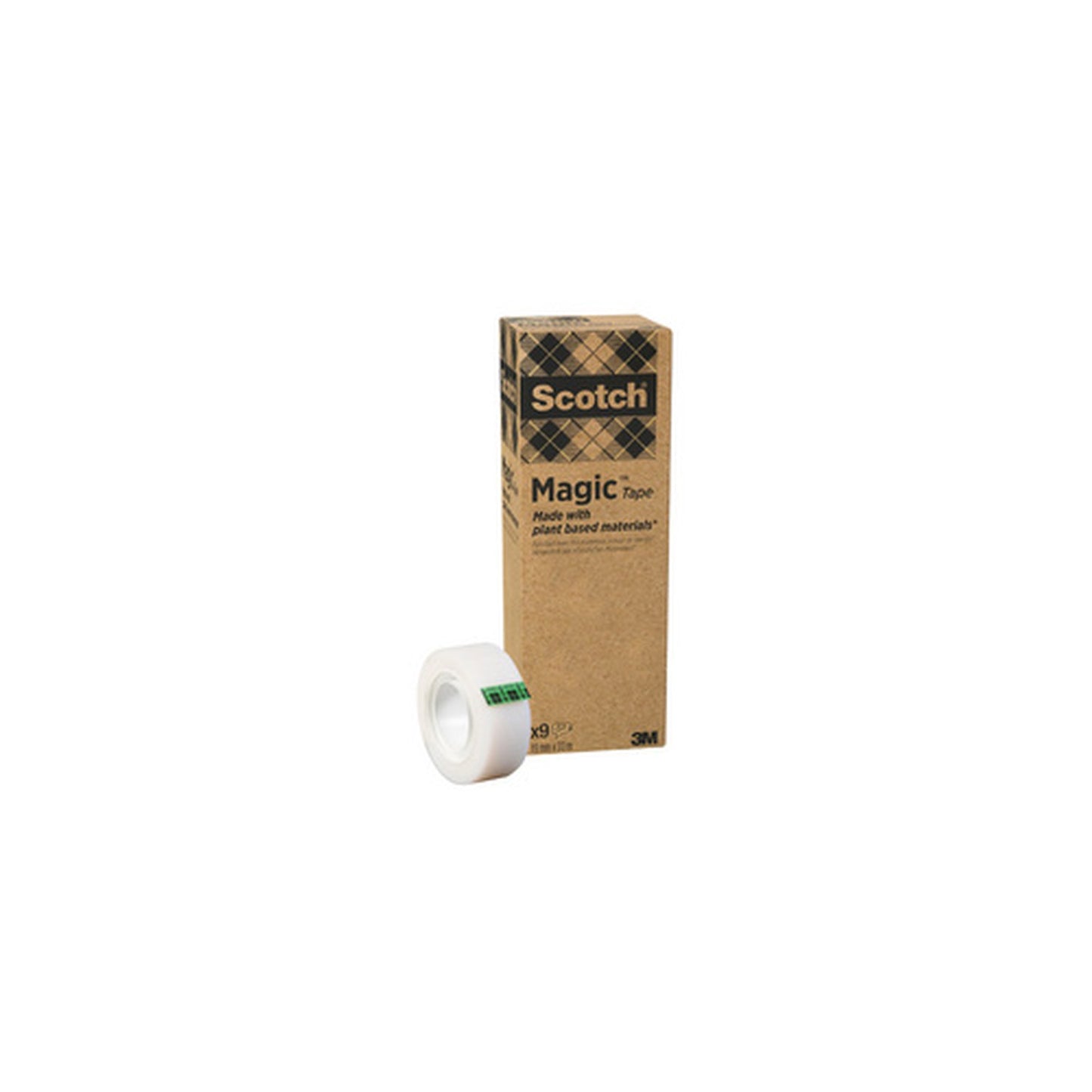 3M Scotch Ruban adhésif Magic 900, 19 mm x 33 m, lot de 9