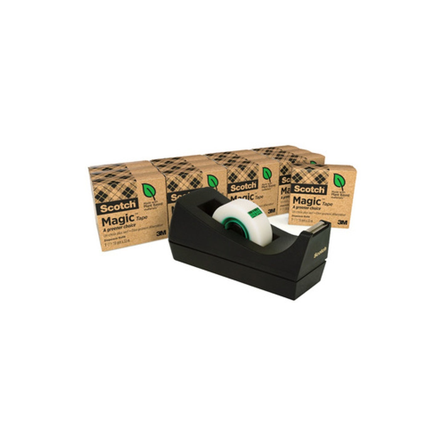 Scotch Dévidoir de ruban adhésif C38, 14 rouleaux incl.,noir
