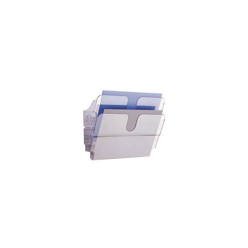 DURABLE Set de porte-brochures mural "FLEXIPLUS 2", A4