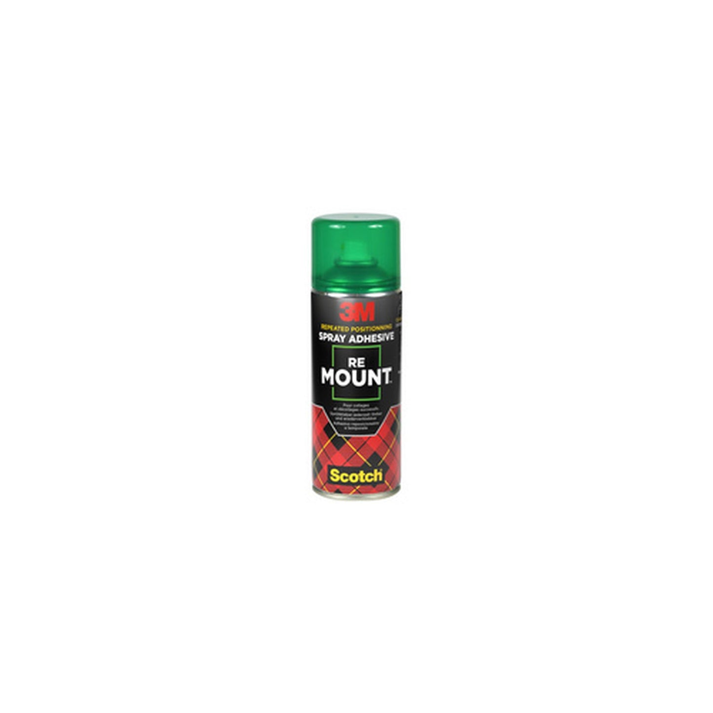 3M Scotch Colle spray RE MOUNT, détachable, 400 ml
