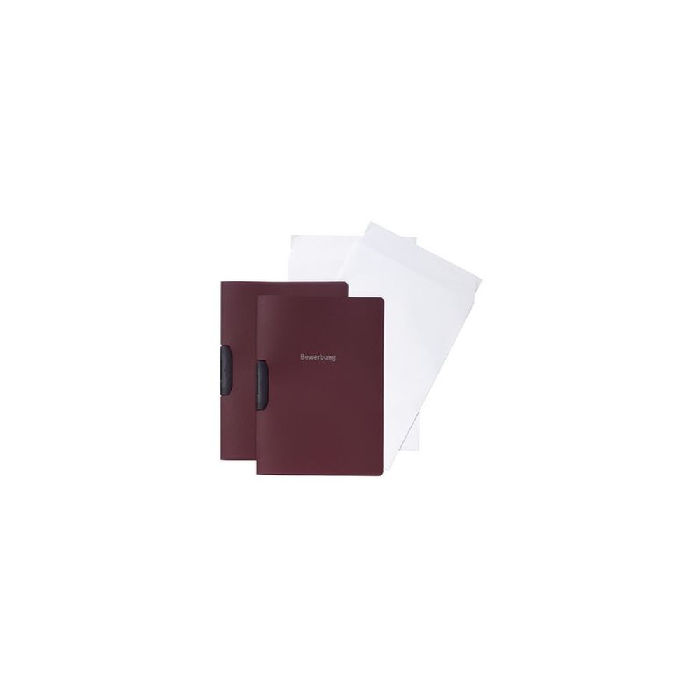 DURABLE Bewerbungs-Set DURASWING JOB, DIN A4, aubergine