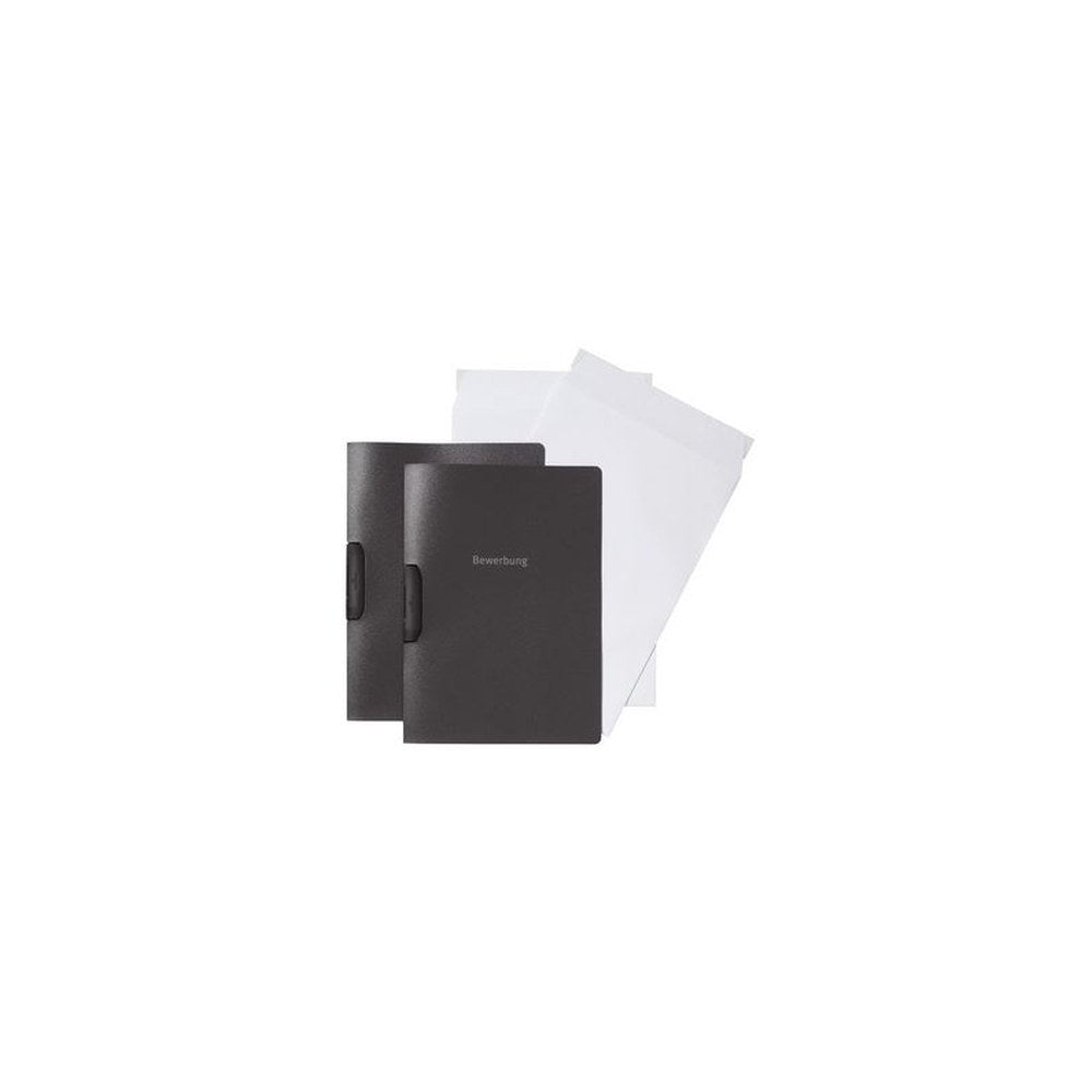 DURABLE Bewerbungs-Set DURASWING JOB, DIN A4, anthrazit