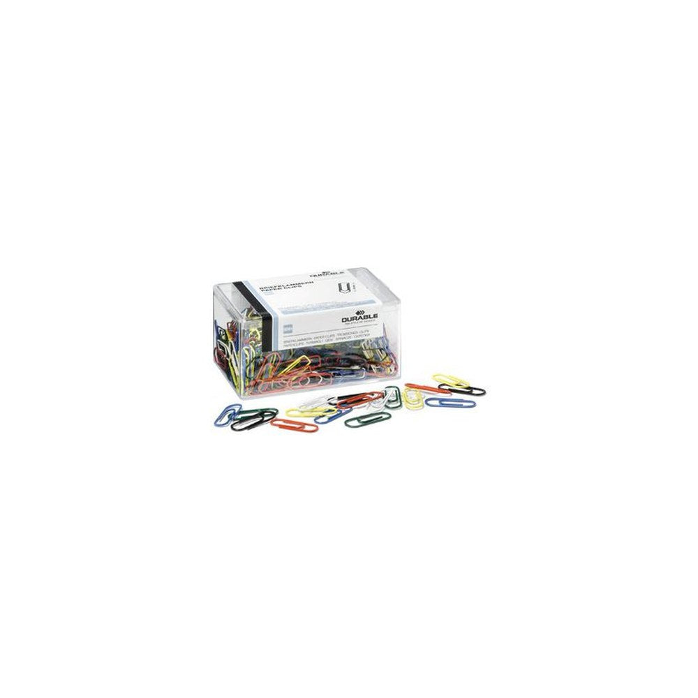 DURABLE Trombone, verni en couleur, pointu, 26 mm