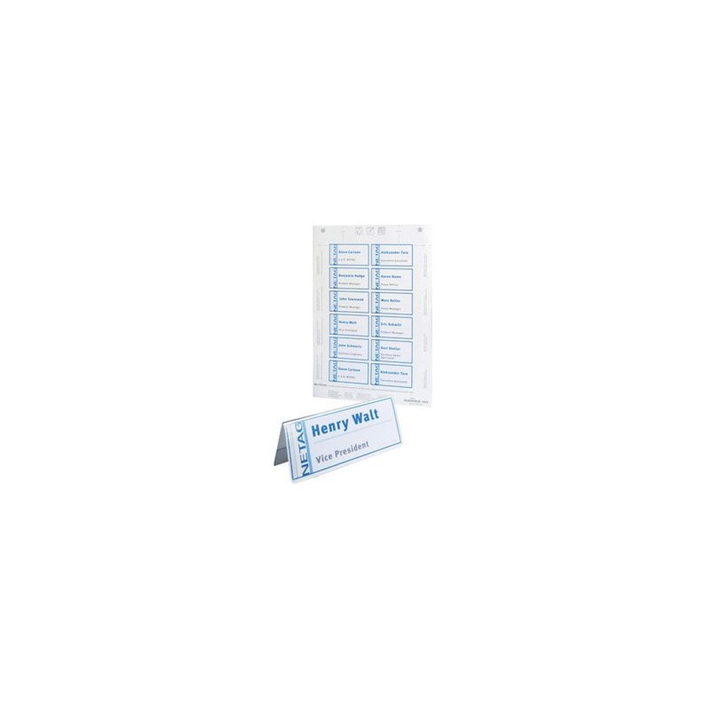 DURABLE Planches d'impression pour porte-noms, blanc