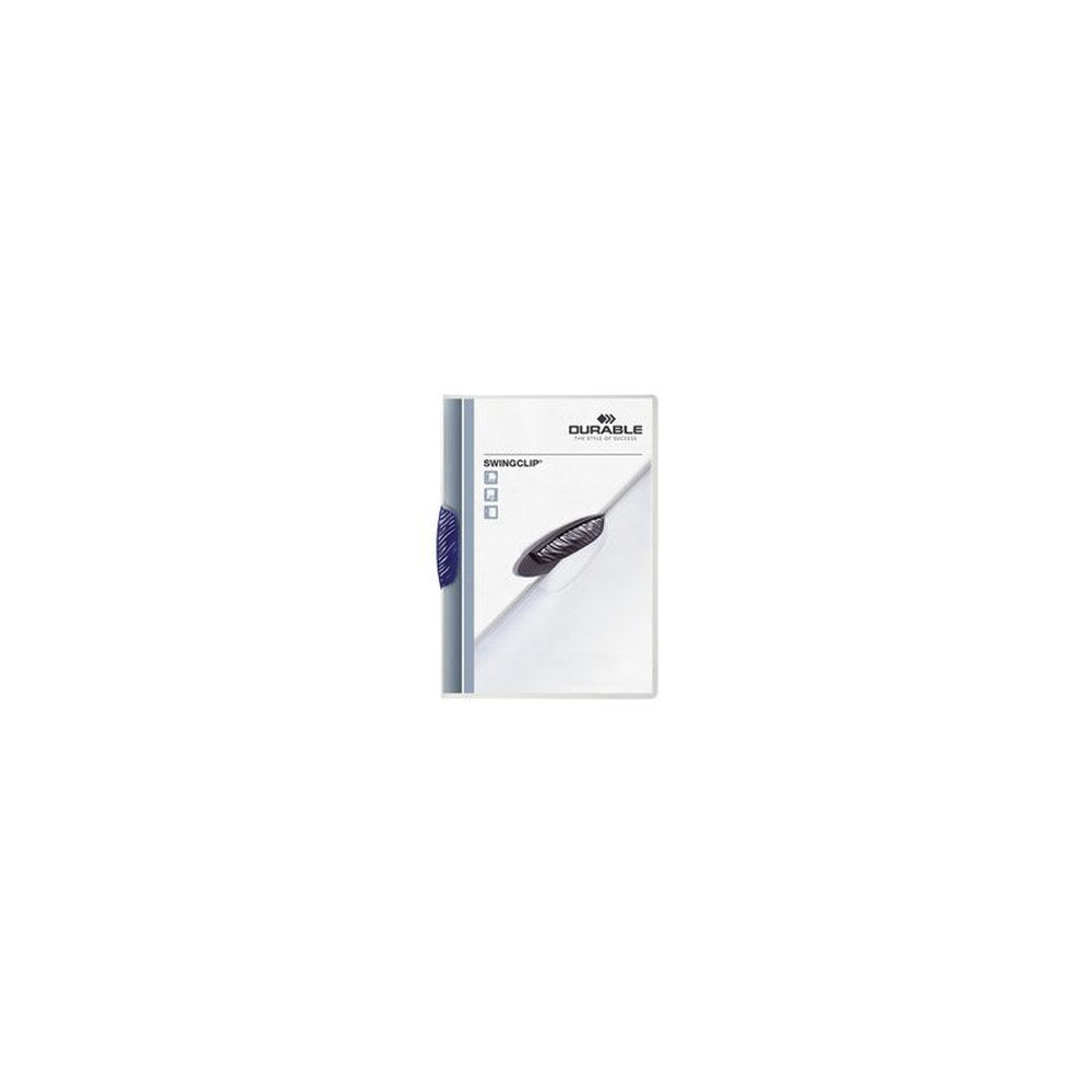 DURABLE Chemise à clip SWINGCLIP, A4, clip assorti x25