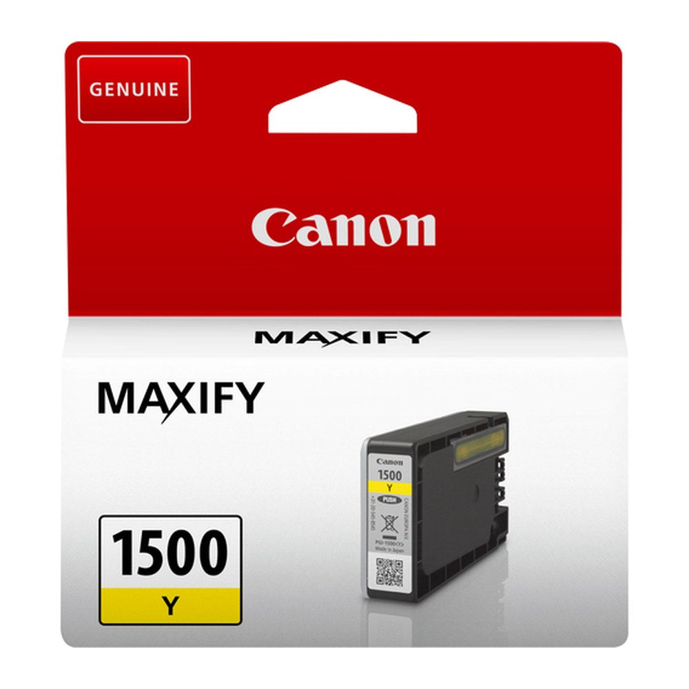 Cartouche d'origine Canon 9231B001 / PGI-1500 Y - jaune
