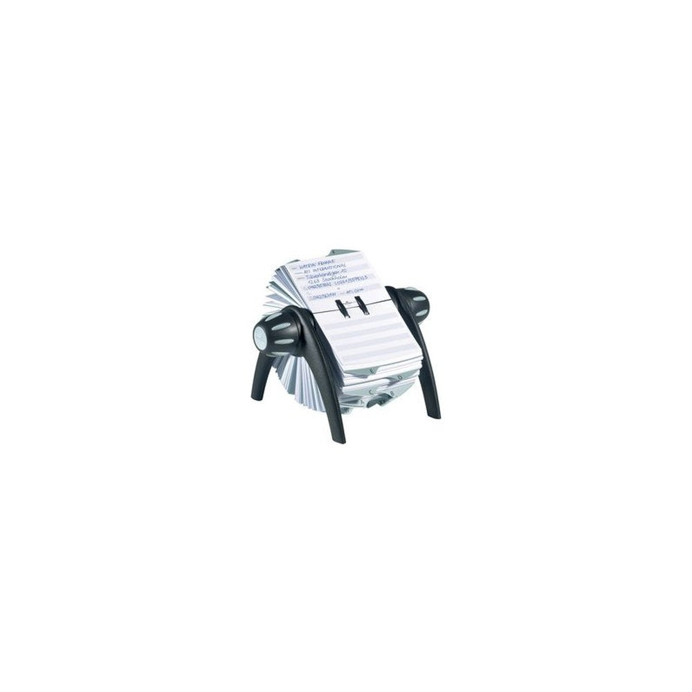 DURABLE fichier d'adresses TELINDEX flip, noir / gris